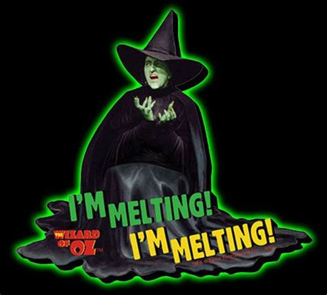 Melting wicked witch from the land of oz